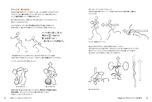 If you draw a pose, you can also draw a movement. Tatenaka style quick sketch_4