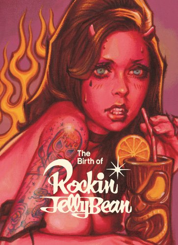 The Birth of Rockin'Jelly Bean Graphic Design illustration Art Book NEW_1