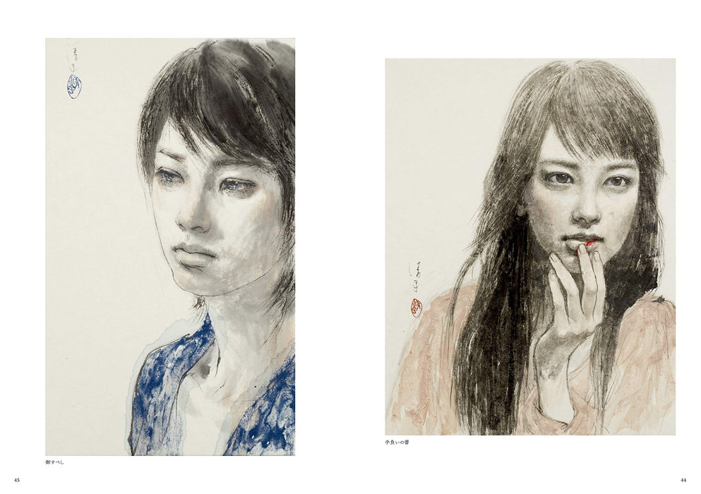 Abe Kiyoko Painting Art Collection Book Marugoshi Joutou Geijutsu Shimbunsha NEW_4