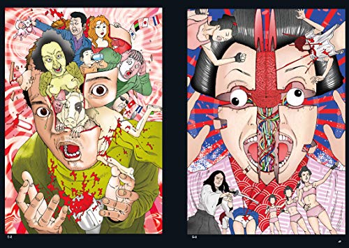 Shintaro Kago Art Book shishi ruirui Illustration (TH ART SERIES) NEW from Japan_4