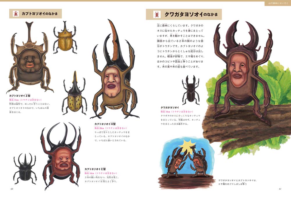 Kobito Zukan Dwarf Illustrated Guide Book Pixies Fairy creation Nabata Toshitaka_3