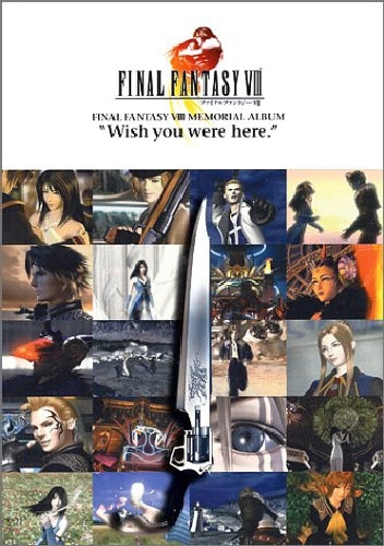 Final Fantasy VIII 8 International Memorial Album Art Book SQUARE ENIX NEW_1