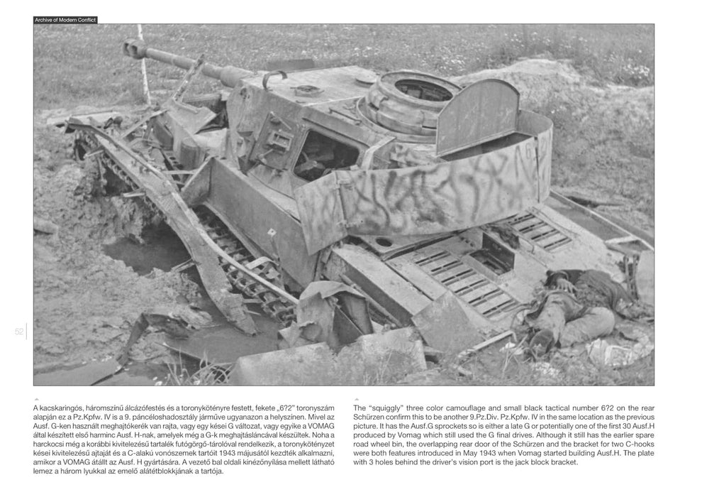 Panzerwaffe on The Battlefield 4 World War Two Photobook Series 25 Book PEK0222_5