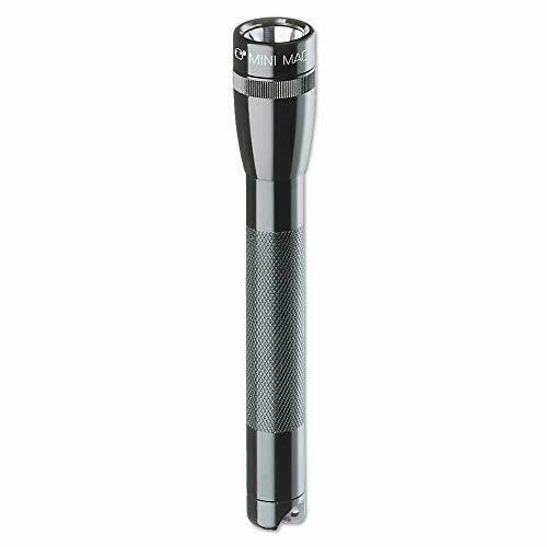 Maglite Mini Flashlight 2-Cell AA with Holster, Black Holster Pack NEW_1