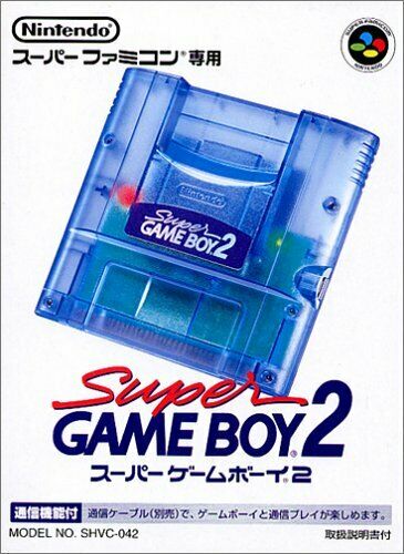 Nintendo Super Gameboy 2 SNES SFC GB Clear Blue NEW from Japan_1
