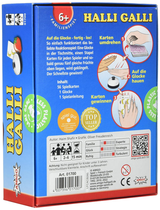 Amigo Spiel + Freizeit Halli Galli Fruits Game German for 2-6 people 1700 NEW_3