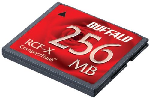 BUFFALO RCF-X256MY Compact Flash 256MB W36.4xH42.8xD3.3mm for Digital Camera NEW_2