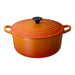 Le Creuset Rond enamel pan for IH 20cm orange Dishwasher safe Non-Stick NEW_1