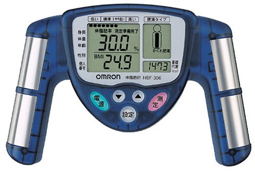 Omron body fat meter Composition & Scale HBF-306-A Blue NEW from Japan_1