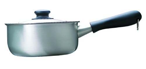 Stainless Steel YANAGI SORI Saucepan 18cm Matt Finish Made in Japan NEW_1