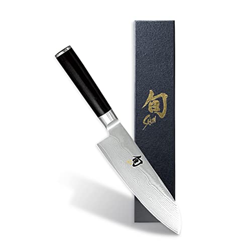 KAI DM0702 Santoku Kitchen Knife Shun Classic 175mm Made in Japan Stainless NEW_1