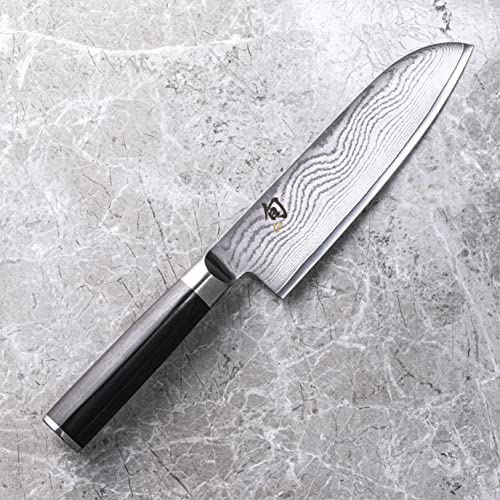 KAI DM0702 Santoku Kitchen Knife Shun Classic 175mm Made in Japan Stainless NEW_4