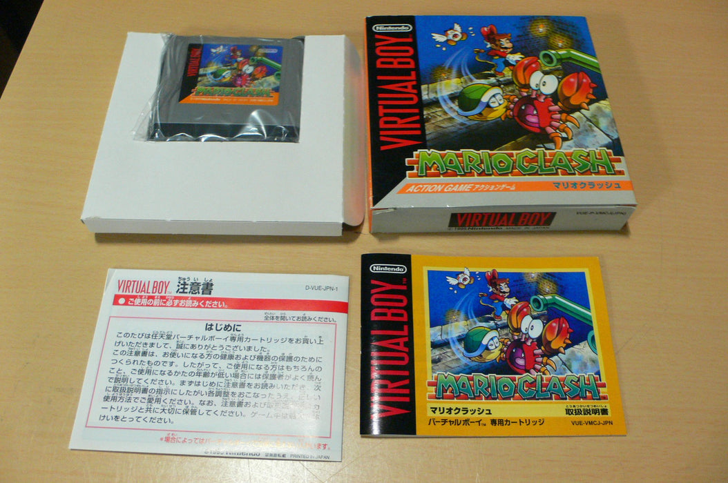 Nintendo Mario Clash Nintendo Virtual Boy Game Software Action Game Mario Bros._4