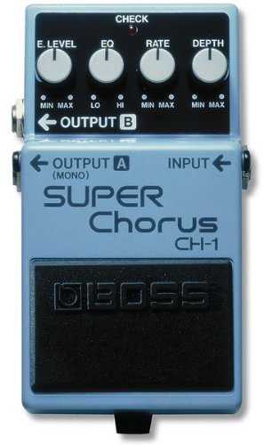 BOSS SUPER Chorus CH-1 Blue sharpness and good sound NEW from Japan_1