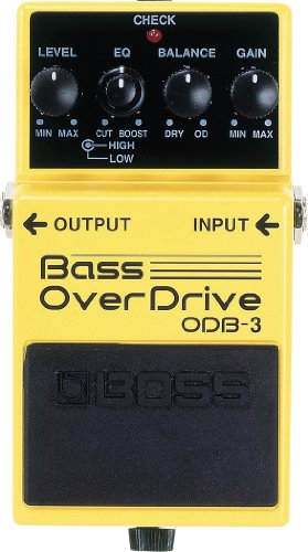 BOSS Bass Over Drive ODB-3 Bass Effector OverDrive Yellow NEW from Japan_1
