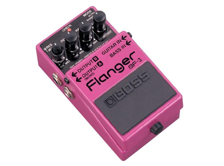 Boss BF-3 Flanger Guitar Effects Pedal Purple Equipped with ULTRA mode NEW_3