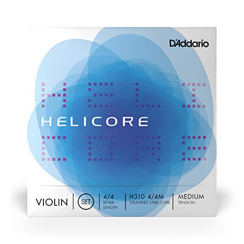 D'Addario Dadario Violin String Helicore Octave Set H350 4/4 M Medium Tension_2