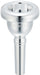 BACH trombone mouthpiece 8 1 / 2BW silver plated capillary thin tubes ‎3508HBW_1