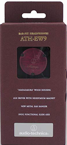 Audio Technica ATH-EW9 Wooden Wood Ear Fit Clip-On Headphones NEW from Japan_3