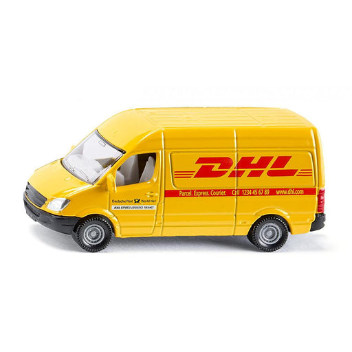 BorneLund SIKU DHL Post Van Yellow SK1085 ABS Diecast Miniature Model Car NEW_1