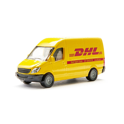 BorneLund SIKU DHL Post Van Yellow SK1085 ABS Diecast Miniature Model Car NEW_2