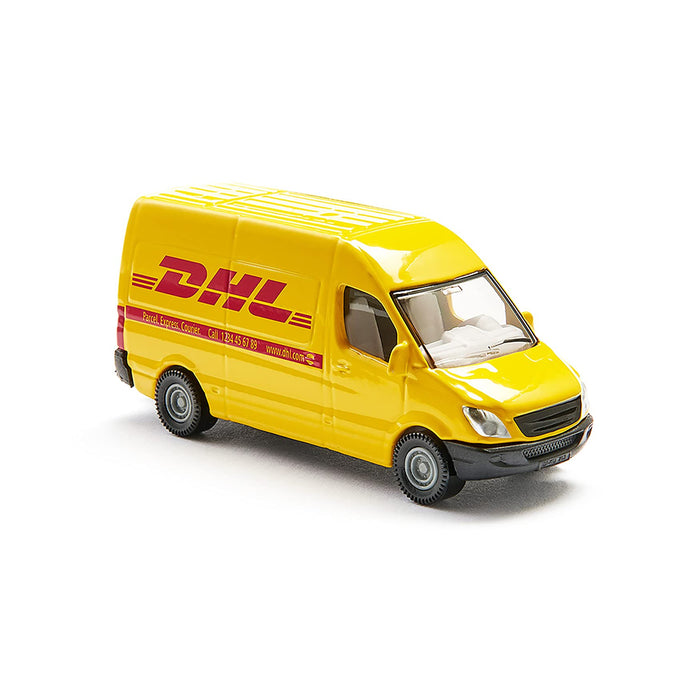 BorneLund SIKU DHL Post Van Yellow SK1085 ABS Diecast Miniature Model Car NEW_3