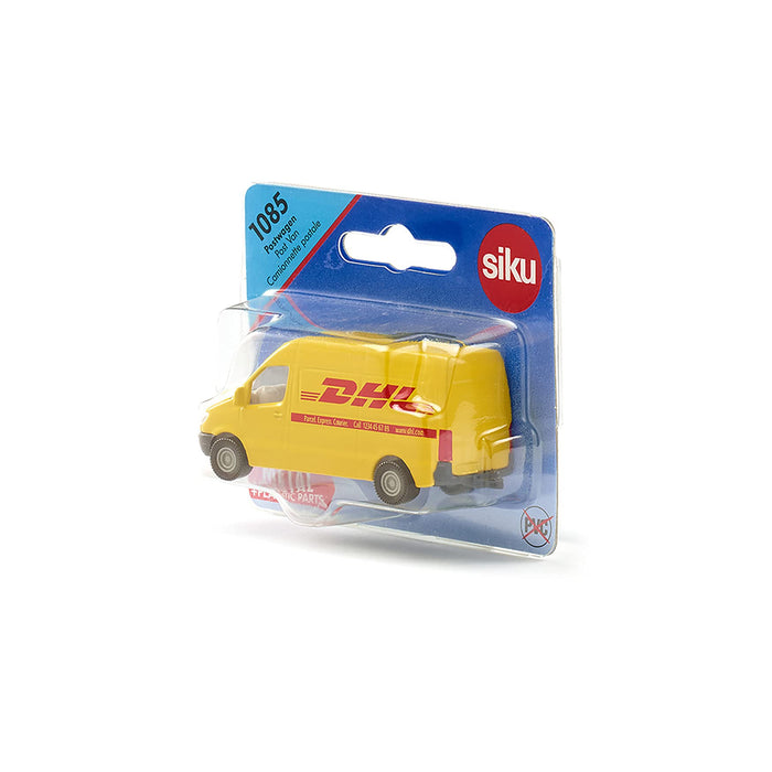 BorneLund SIKU DHL Post Van Yellow SK1085 ABS Diecast Miniature Model Car NEW_7