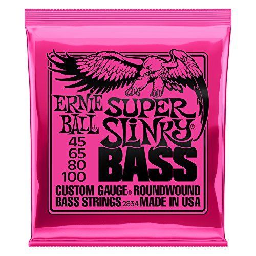 ERNIE BALL Base String Super (45-100) 2834 Super Slinky Bass NEW from Japan_1
