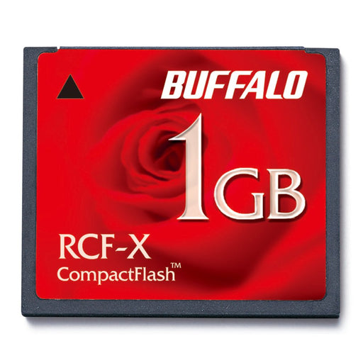BUFFALO Compact Flash 1GB RCF-X1GY Perfect for SLR Compact digital cameras NEW_1
