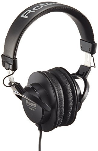 Roland RH-200 Stereo Monitor Headphones Black Sealed dynamic type NEW from Japan_1