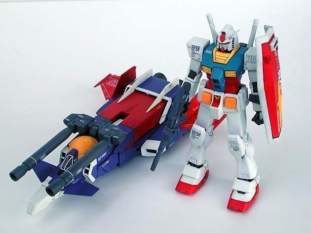 GUNDAM FIX FIGURATION #0004 G-ARMOR RX-78 & G-FIGHTER Action Figure BANDAI Japan_1