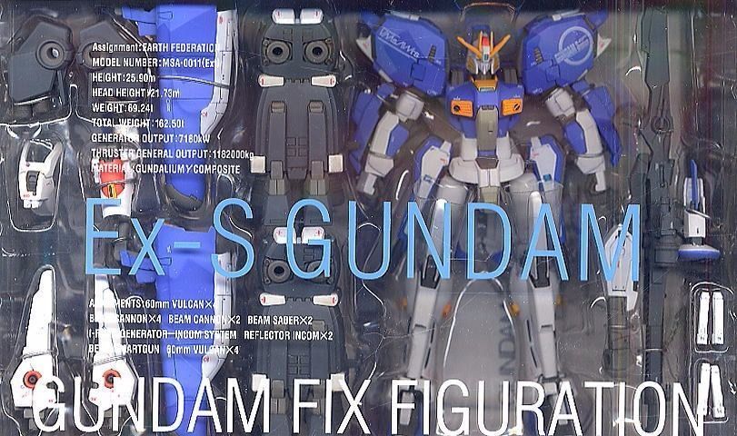 GUNDAM FIX FIGURATION #0011 MSA-0011 (Ext) Ex-S GUNDAM Action Figure BANDAI