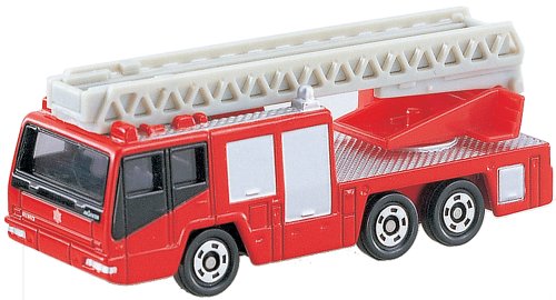TAKARA TOMY TOMICA No.108 1/139 HINO AERIAL LADDER FIRE TRUCK (Box) NEW_1