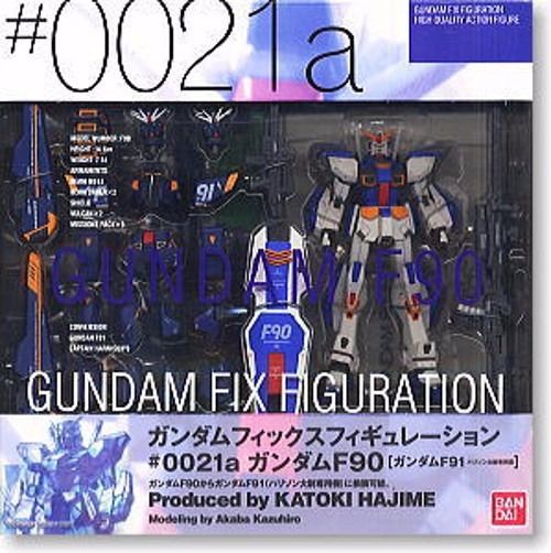 GUNDAM FIX FIGURATION #0021a GUNDAM F90 & GUNDAM F91 CAPTAIN HARRISON BANDAI_4