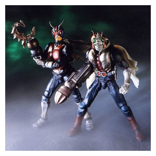 S.I.C. Vol. 18 Masked Kamen Rider V3 & RIDERMAN Action Figure BANDAI from Japan_1
