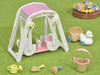 Epoch Sylvanian Families furniture baby swing set mosquito NEW from Japan_3