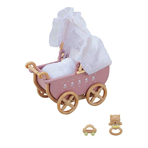 EPOCK Sylvanian Families Furniture baby carriage Set NEW from Japan_1