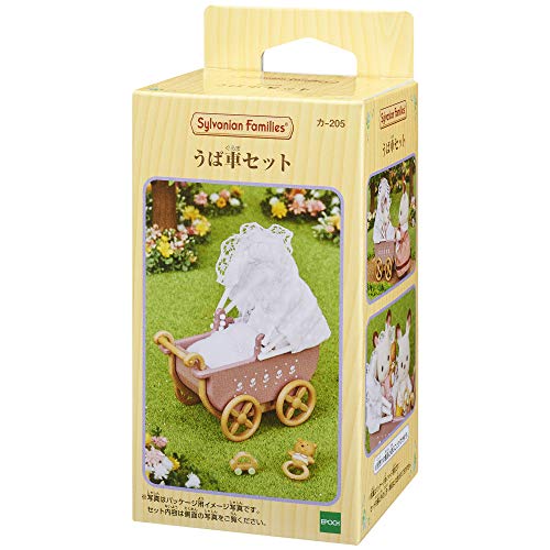 EPOCK Sylvanian Families Furniture baby carriage Set NEW from Japan_2