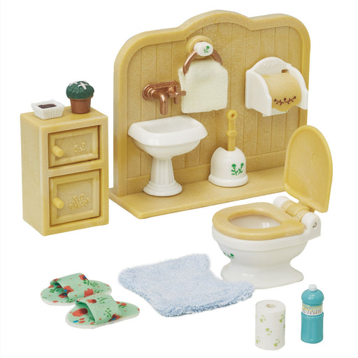 Epoch Sylvanian Families furniture toilet set Ka-606 Plastic Doll Furniture NEW_1