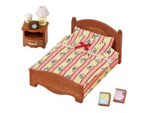 EPOCH Sylvanian Families Furniture Semi Double Bed Ka-512 for Lakeside Pension_1