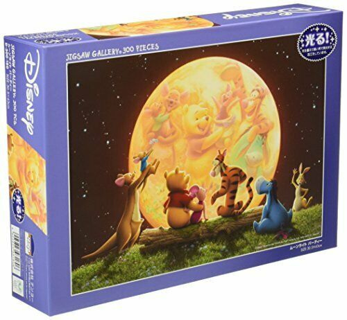 Disney Jigsaw Puzzle 300pcs Moonlight Party Winnie the Pooh from Japan NEW_1