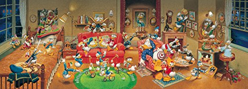 Jigsaw Puzzle Disney Chronicles Donald Duck Large Set! (34X102cm) 950-Piece NEW_1