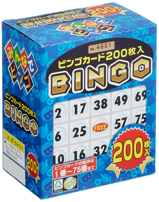 HANAYAMA Bingo cards Set of 200 pieces W95xH116mm ‎05363 Silver Color Paper NEW_2