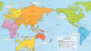 World map puzzle of Kumon 52.9(W)x30.4(D)x3.2(H)cm 99Pieces NEW from Japan_4