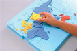 World map puzzle of Kumon 52.9(W)x30.4(D)x3.2(H)cm 99Pieces NEW from Japan_5
