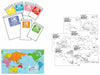 World map puzzle of Kumon 52.9(W)x30.4(D)x3.2(H)cm 99Pieces NEW from Japan_9