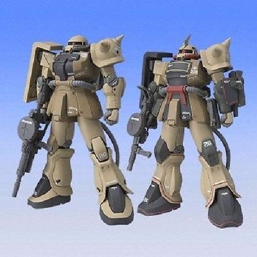 ZEONOGRAPHY #3005a MS-06F2 ZAKU II TYPE F (YELLOW) Action Figure Gundam BANDAI_1