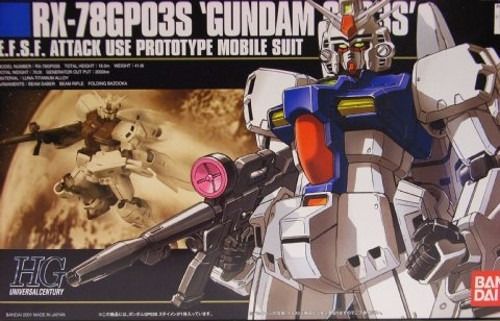 BANDAI HGUC 1/144 RX-78GP03S GUNDAM STAMEN Plastic Model Kit Gundam 0083 Japan_1