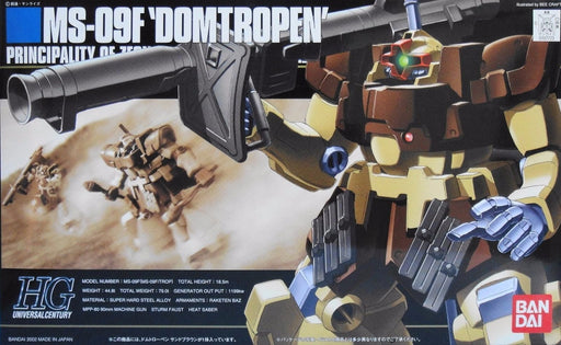 BANDAI HGUC 1/144 MS-09F DOM TROPEN SAND BROWN Plastic Model Kit Gundam 0083_1