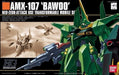 BANDAI HGUC 1/144 AMX-107 BAWOO MASS PRODUCTION TYPE Plastic Model Kit ZZ Gundam_1